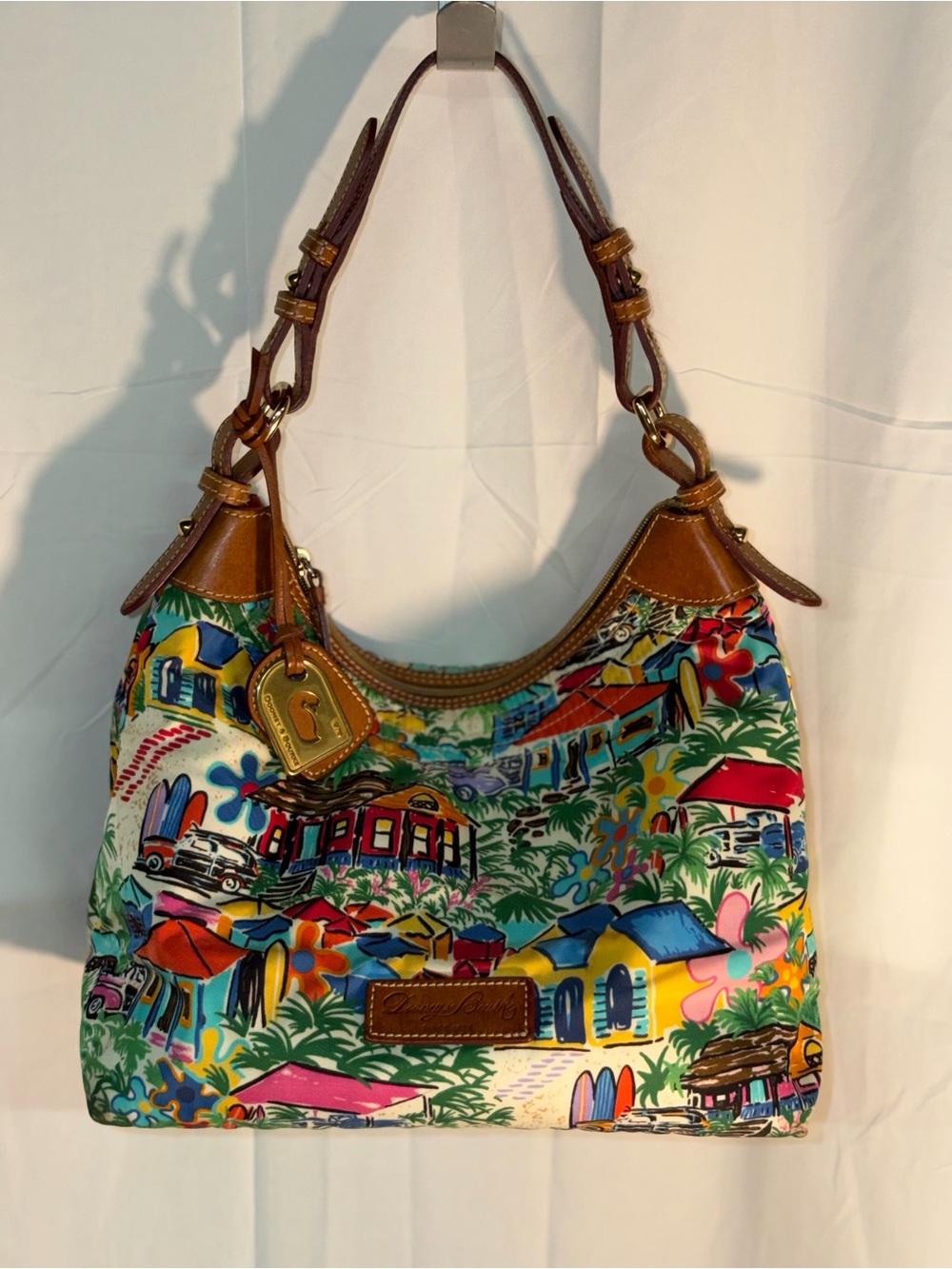 Dooney & Bourke Tropical Island Erica Shoulder Bag.